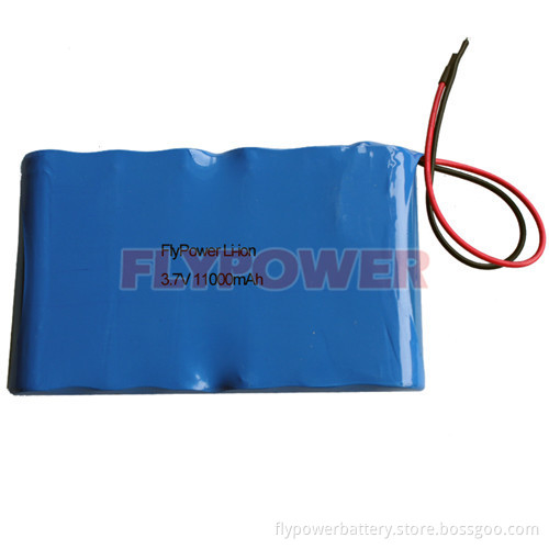 3.7V 11Ah 18650 Lithium ion battery pack